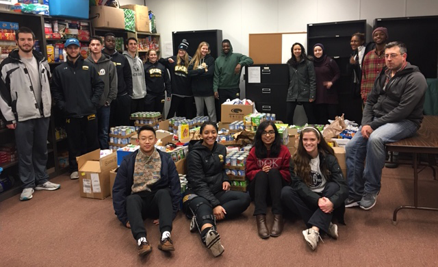 Thank you SAAC for Collecting over 3,500 Food Items